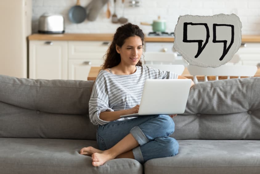 Uvozovky v bakalářské a diplomové práci - Jak se píšou správně?